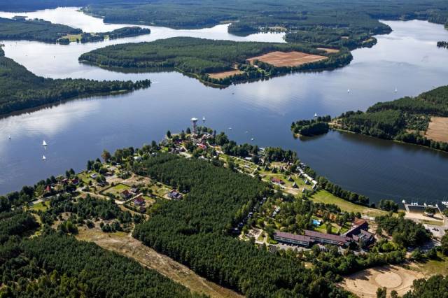 Lake Wdzydze and the Cross of Wdzydze Lakes (Kashubian Sea)